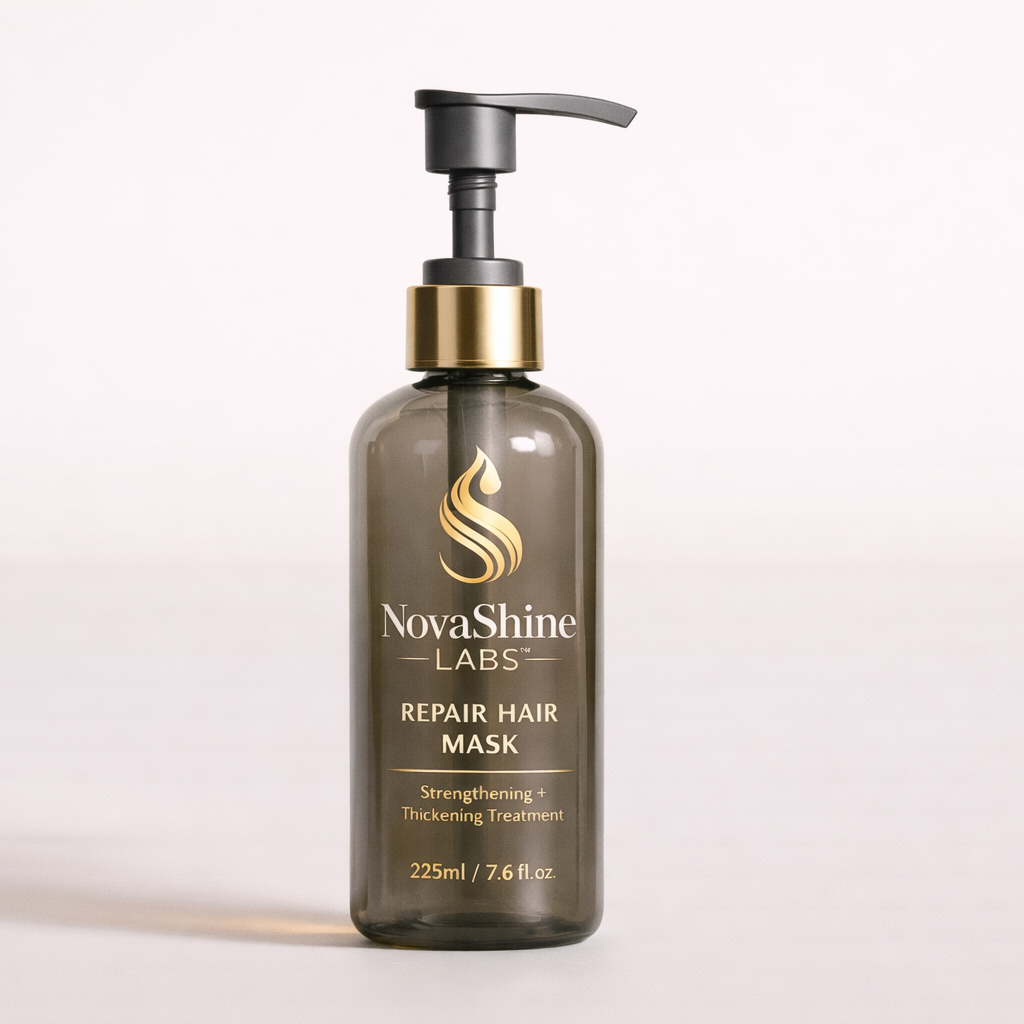 NovaShine Labs™ Hair Growth System – 3-Step Hair Growth Routine